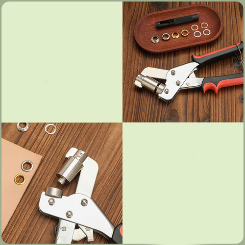 Kit De Herramientas, Alicates Para Ojales, Oro 50pcs