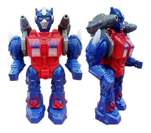 Imagen 4 de 6 de Robot Armored King - C/ Luz Sonido Y Movimiento 22cm Rb02