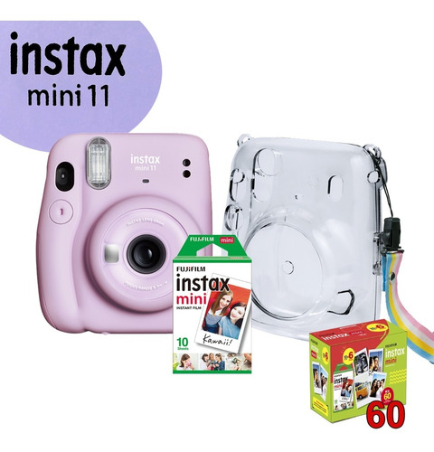 Câmera Instax Mini - Kit + Filme De 60 + Entrega Rápida