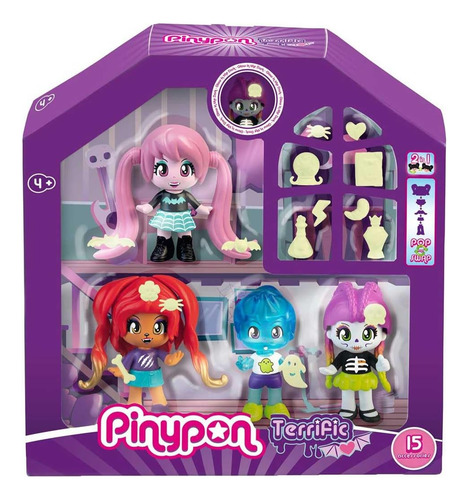 Pinypon Terrific Friens 4 Figuras