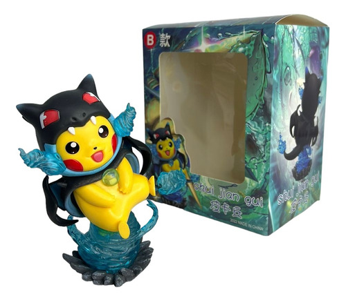 Figura Pikachu Disfraz Super Charizard -pokemon
