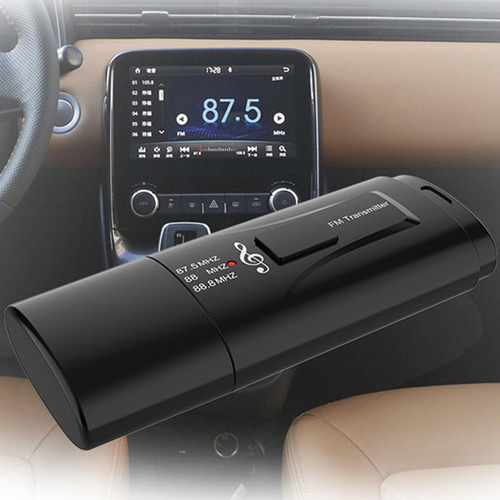 Transmisor Fm Bluetooth 5.0 2 En 1 Inalámbrico Para Tv Home