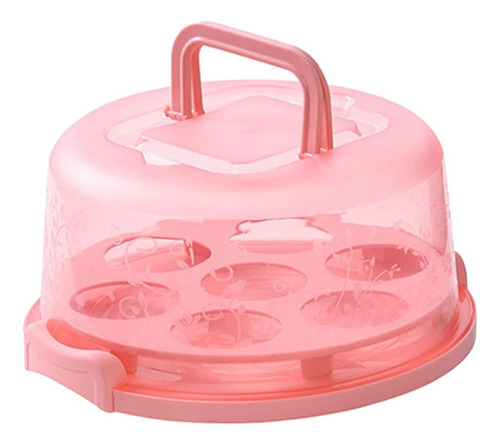 Cake Cupcake Muffin Carrier Holder Servidor De 7 Tazas Base