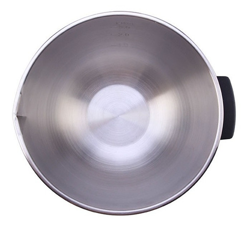 Bowl Batidor Acero Inox Nº 23 X 3,7 Lts C/ Asa Base Silicona
