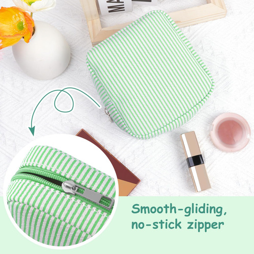 2pcs Bolsa De Maquillaje Portátil Bolsa De Cosméticos Mini