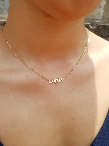 Collar Con Nombre Mini Personalizado Envio Gratis