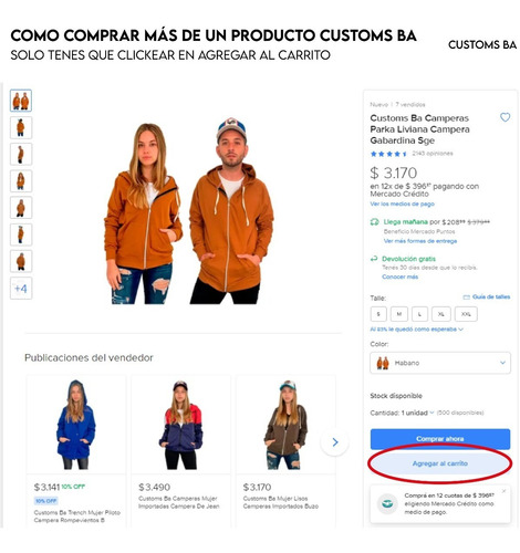 Parka Praga Negra