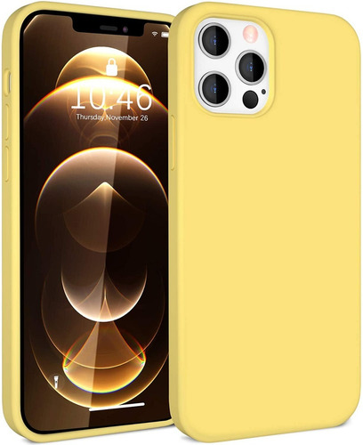 Protector Silicone Case Para iPhone 12 Pro Max  Colores