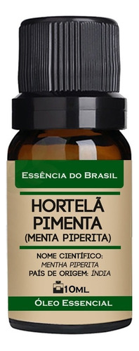 Óleo Essencial Menta Piperita 10ml - Puro