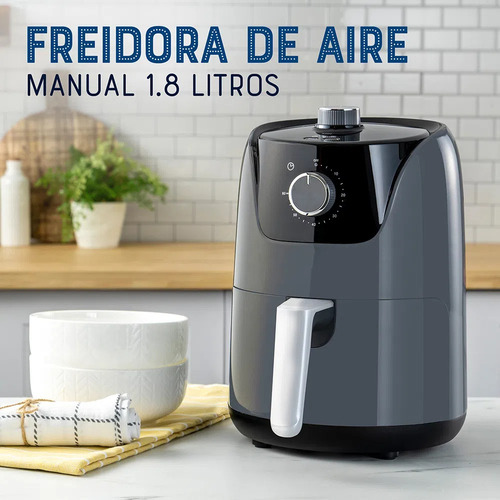 Imagen 7 de 7 de Freidora De Aire Manual Oster De 1.8 Litros Ckstaf18m
