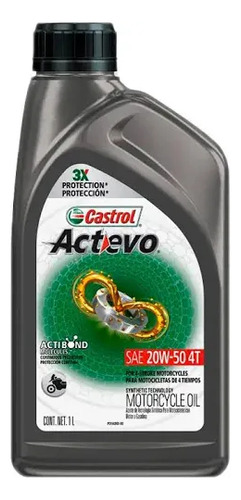 Aceite Castrol Actevo Sae 20w-50
