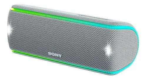Parlante Sony Extra Bass XB31 SRS-XB31 portátil con bluetooth waterproof blanca
