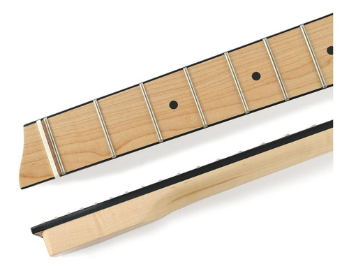 25 Trastes Guitarra Pescoço Sem Cabeça Maple Madeira