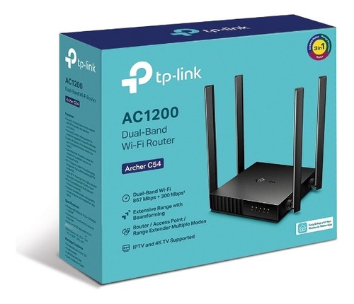 Router Tp-link Ac1200 Dual Band Modelo Archer C64