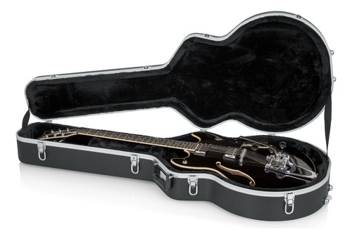 Estuche Rígido Para Guitarra Semi Hueca Gator Deluxe Gc-335