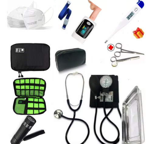 Kit Enfermería Profesional 21 Pcs. El Más Completo Trae Todo