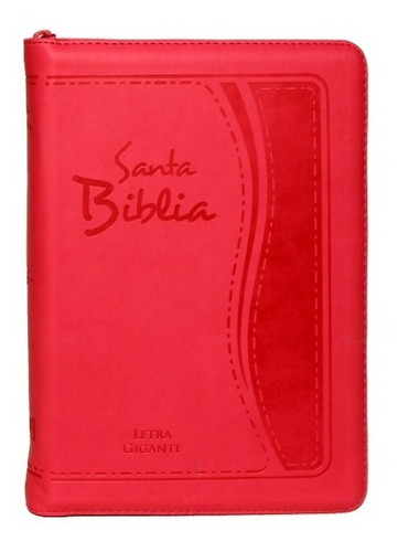 Biblia Reina Varela 1960 Letra Gigante Fucsia Cierre