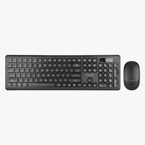 Imagen 1 de 6 de Kit Mouse Teclado Inalámbrico Marvo M003 2.4ghz Usb