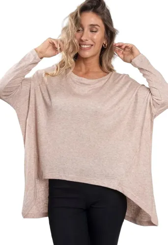 Sueter ancho mujer hotsell