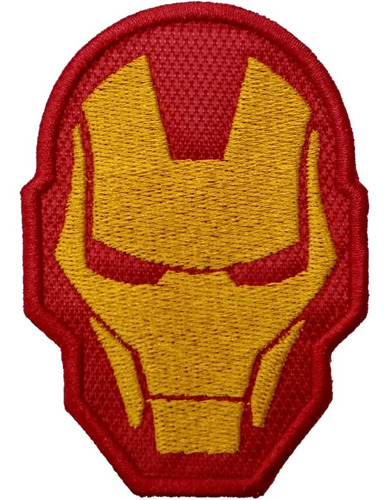 Parche Bordado De Iron Man Casco (ironman Para Coser)