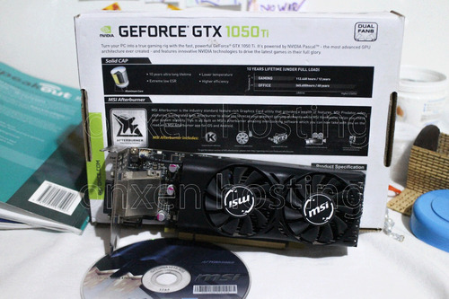Tarjeta De Video Msi Nvidia Geforce Gtx1050 Ti Ddr5 (Usado)