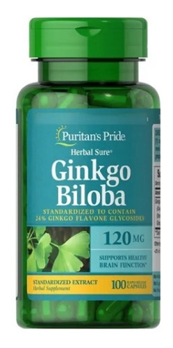 Ginkgo Biloba Americano 100 Cap - Unidad a $709