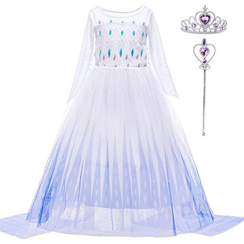 Traje De Vestido De Princesa De Niñas Pequeñas Fiesta...