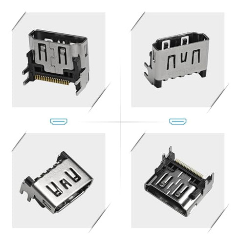 2 Pack Conector Hdmi Para Ps5 Con Herramientas Incluidas