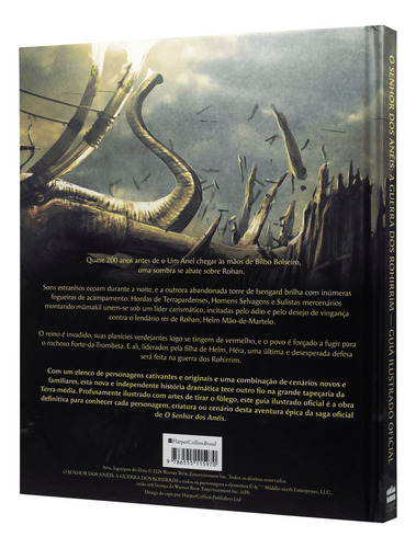 O Senhor Dos Anéis: A Guerra Dos Rohirrim Guia Ilustrado Oficial Do Filme de Kenji Kamiyama e peter jackson