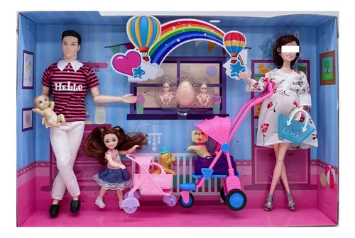 Barbie grávida midge + bebê + kit - Hobbies e coleções - Santa