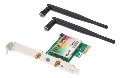 Placa Wi-fi Ac 1200mbps Bt4.0 Pcie Sem Fio Adaptador De Rede