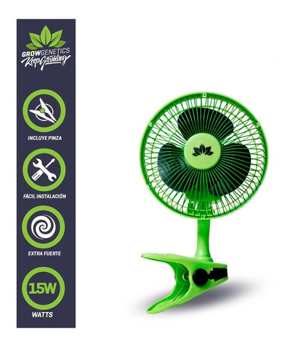 Ventilador Clip Grow Fan - Grow Genetics