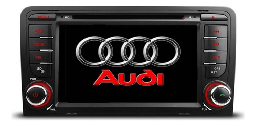 Audi A3 2003-2012 Gps Radio Touch Bluetooth Mirror Link Usb