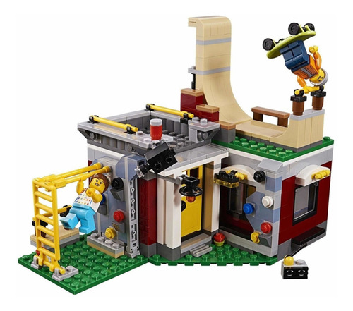 Lego 31081 Modular Skate House 3 En 1 Lego Creator Año 2018