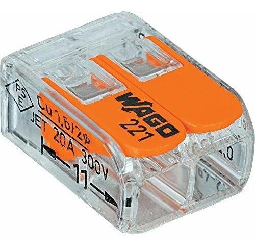 Wago 221-412 Lever-nuts 2 Conectores Compactos De