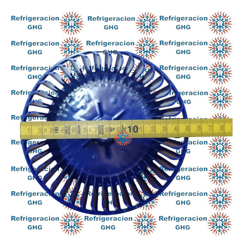 Turbina Aire Acondicionado Piso Techo 154x162ghg