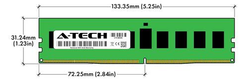 Kit A-tech De 32 Gb (2 X 16 Gb) Ddr4 3200 Mhz Pc4-25600 Ecc