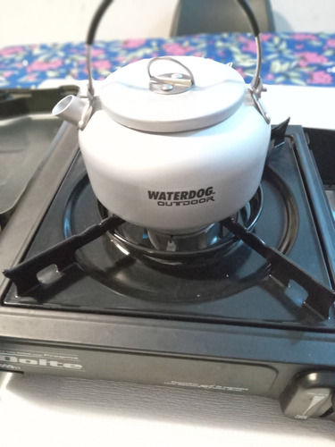 Anafe Portatil De Camping Doite + Pava Waterdog (Usado)