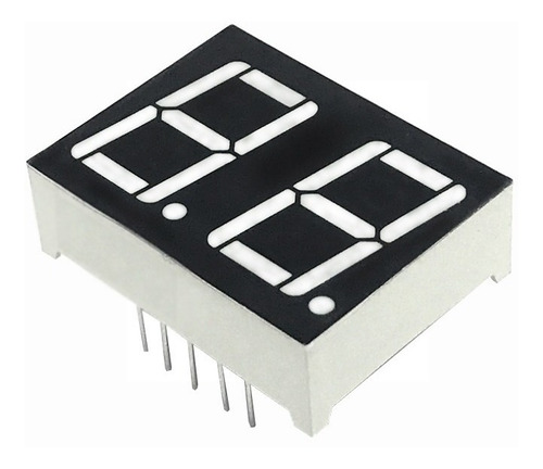 Display 2 Digitos 7 Segmentos Rojo Anodo Comun 5621bs