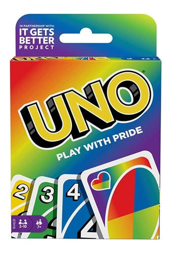 Cartas Uno Juega Con Orgullo