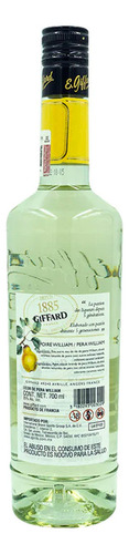 Pack De 4 Licor Giffard William Pear 700 Ml