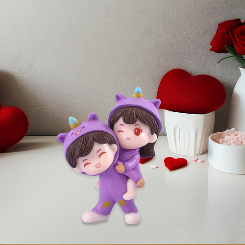 4 Figuras Románticas De Casa De Muñecas En Estilo B