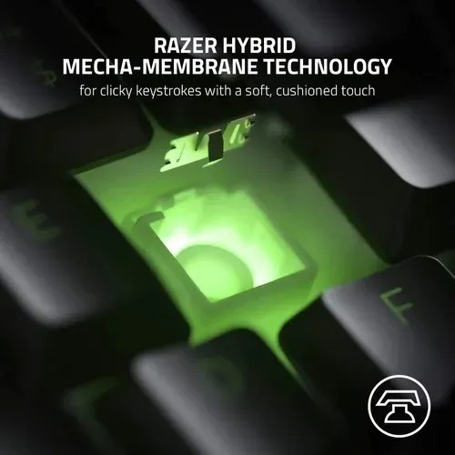 Imagen 5 de 6 de Teclado Hibrido Semi-mecanico Razer Ornata V2 Rgb Chroma Xg!