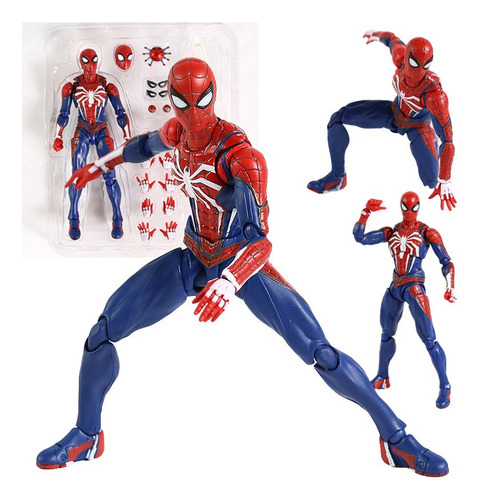Wan Boneco Articular Colecionável Vingadores Spiderman Ps4