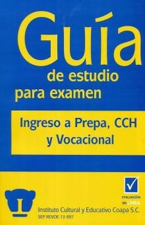 Libro Guia De Estudio Para Examen Ingreso A Prepa C Original