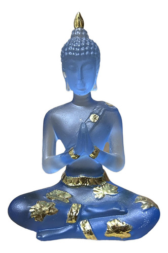 Figura De Resina, Estatua De Buda Tailandés Sentado, Adorno