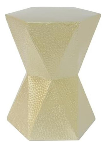 Mesa Auxiliar Decorativa Hexagonal Merax, Mesa Auxiliar De