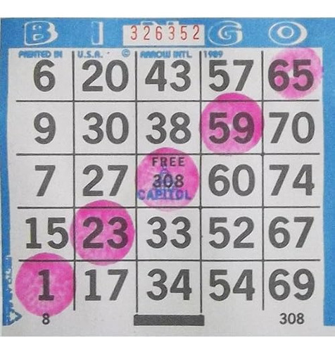 Dab-o-ink Una Docena De Marcadores De Bingo Rosa De 3 Oz