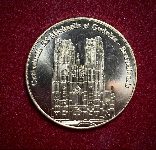 Ficha O Token Bélgica Catedral San Miguel Y Gudula 2022