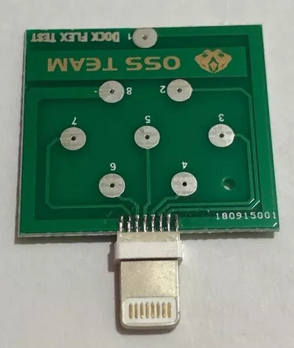 Placa Tester Dock Para iPhone Lightning